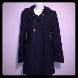 Hooded Wool coat